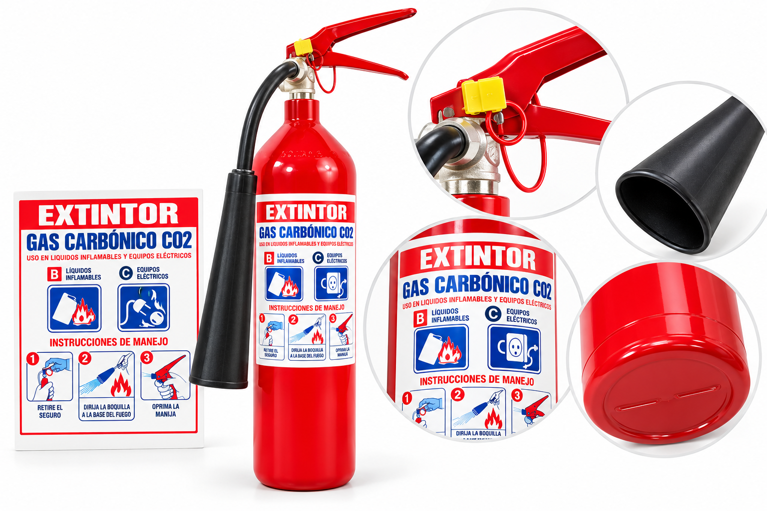 Extintor Co2 5libras