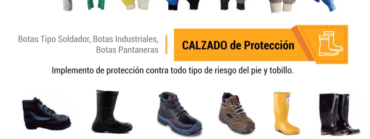 Calzado de seguridad industrial