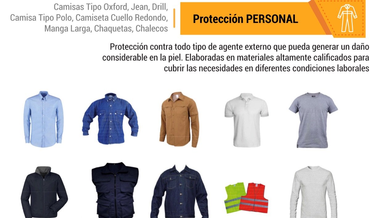 Dotaciones y ropa de trabajo