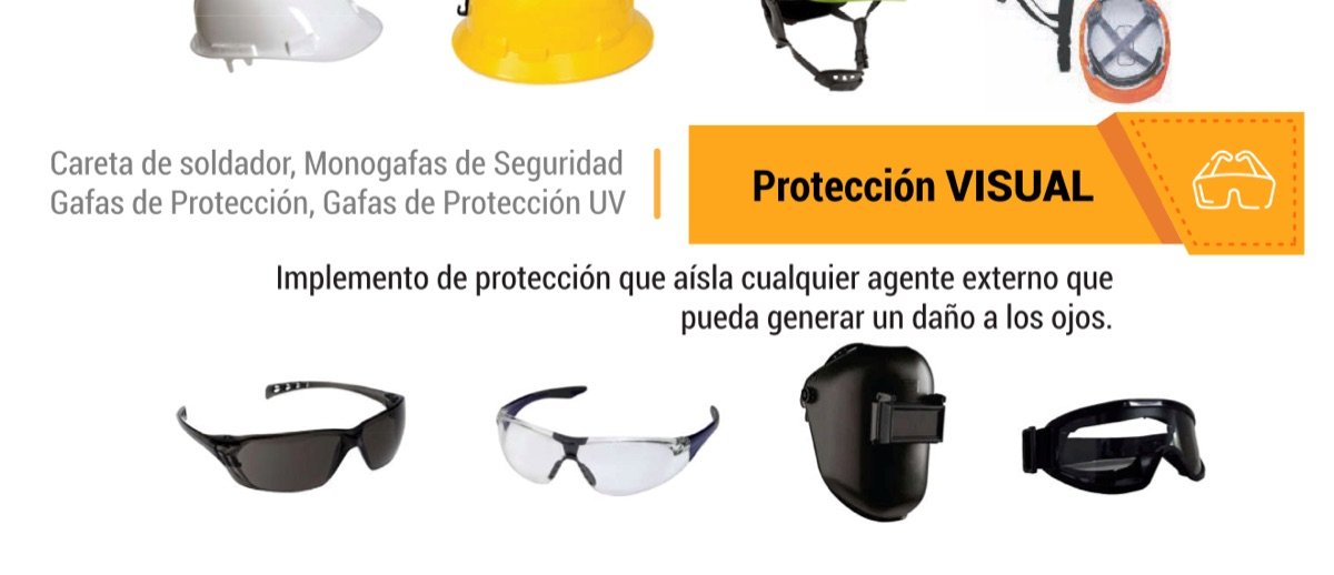 Gafas para protección visual